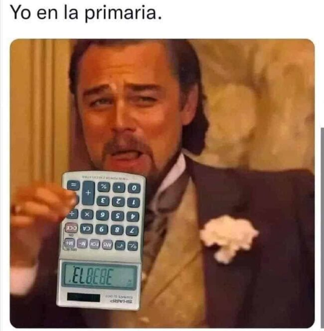 Trucos con la calculadora meme de Trucos con la calculadora